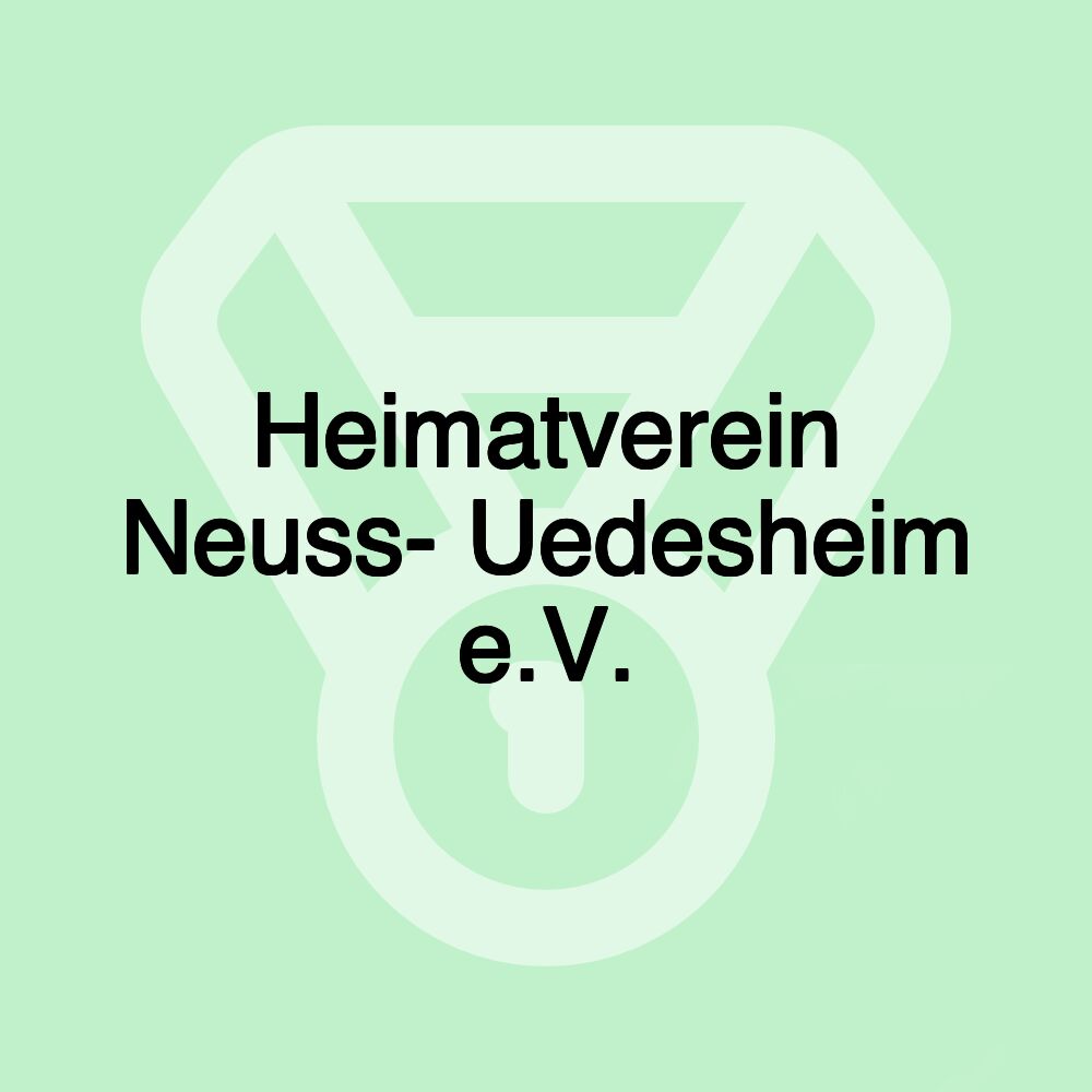 Heimatverein Neuss- Uedesheim e.V.