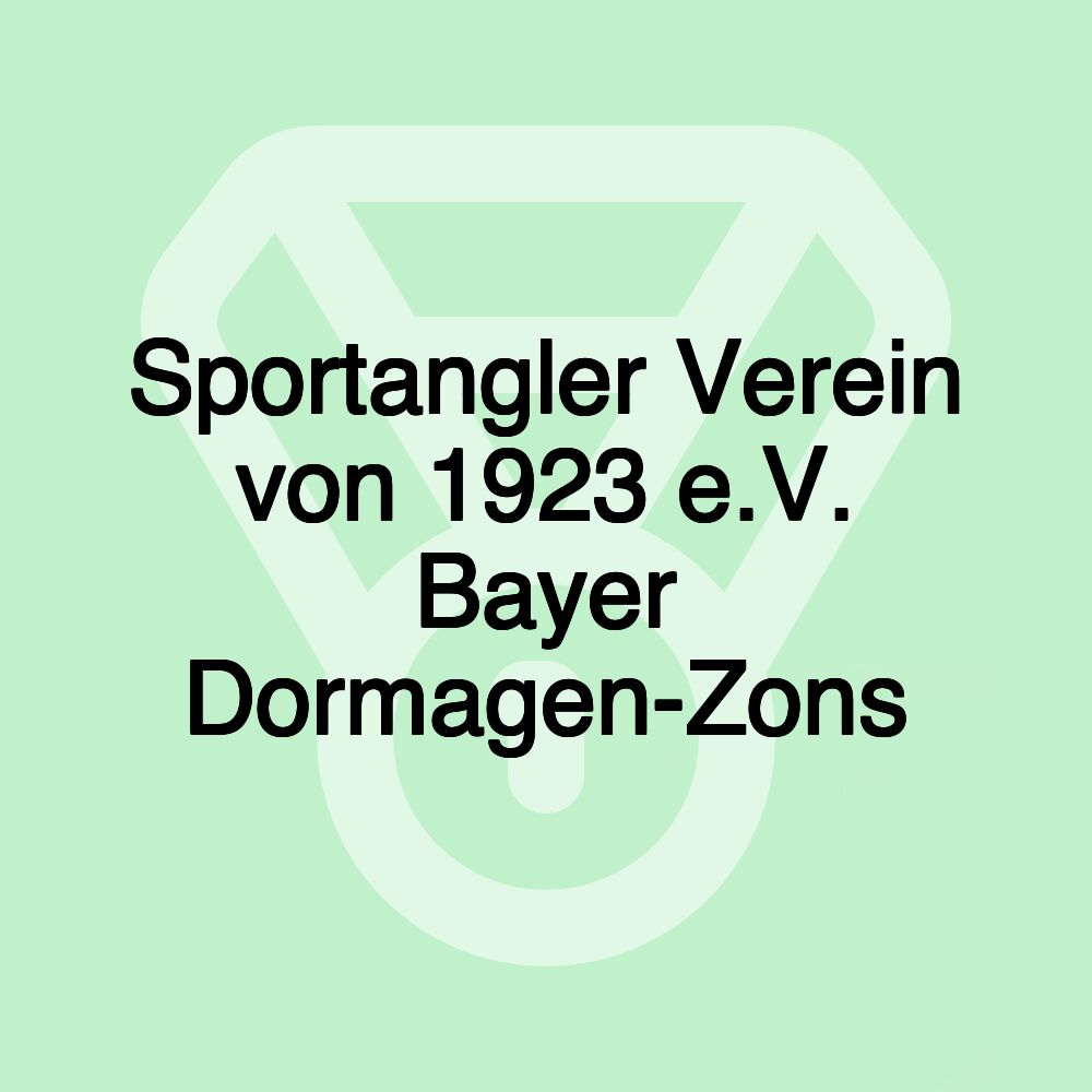 Sportangler Verein von 1923 e.V. Bayer Dormagen-Zons