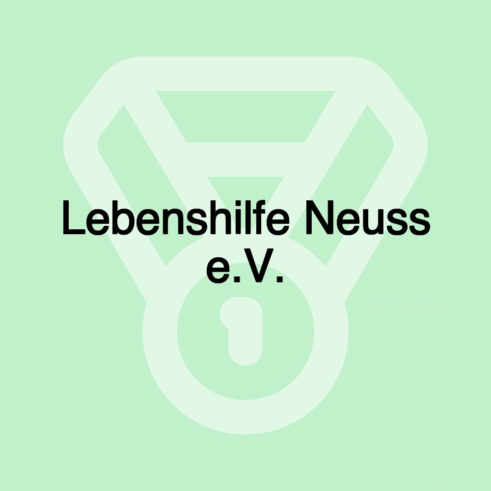 Lebenshilfe Neuss e.V.