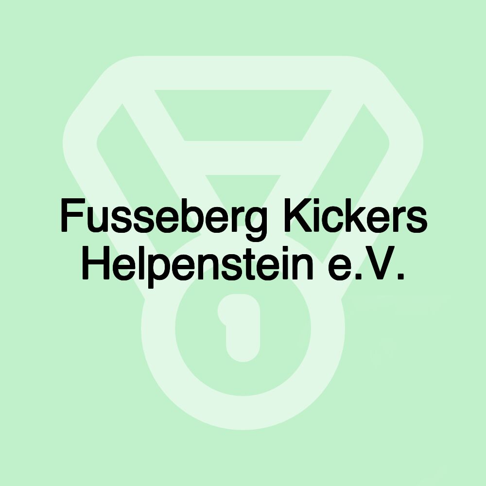 Fusseberg Kickers Helpenstein e.V.