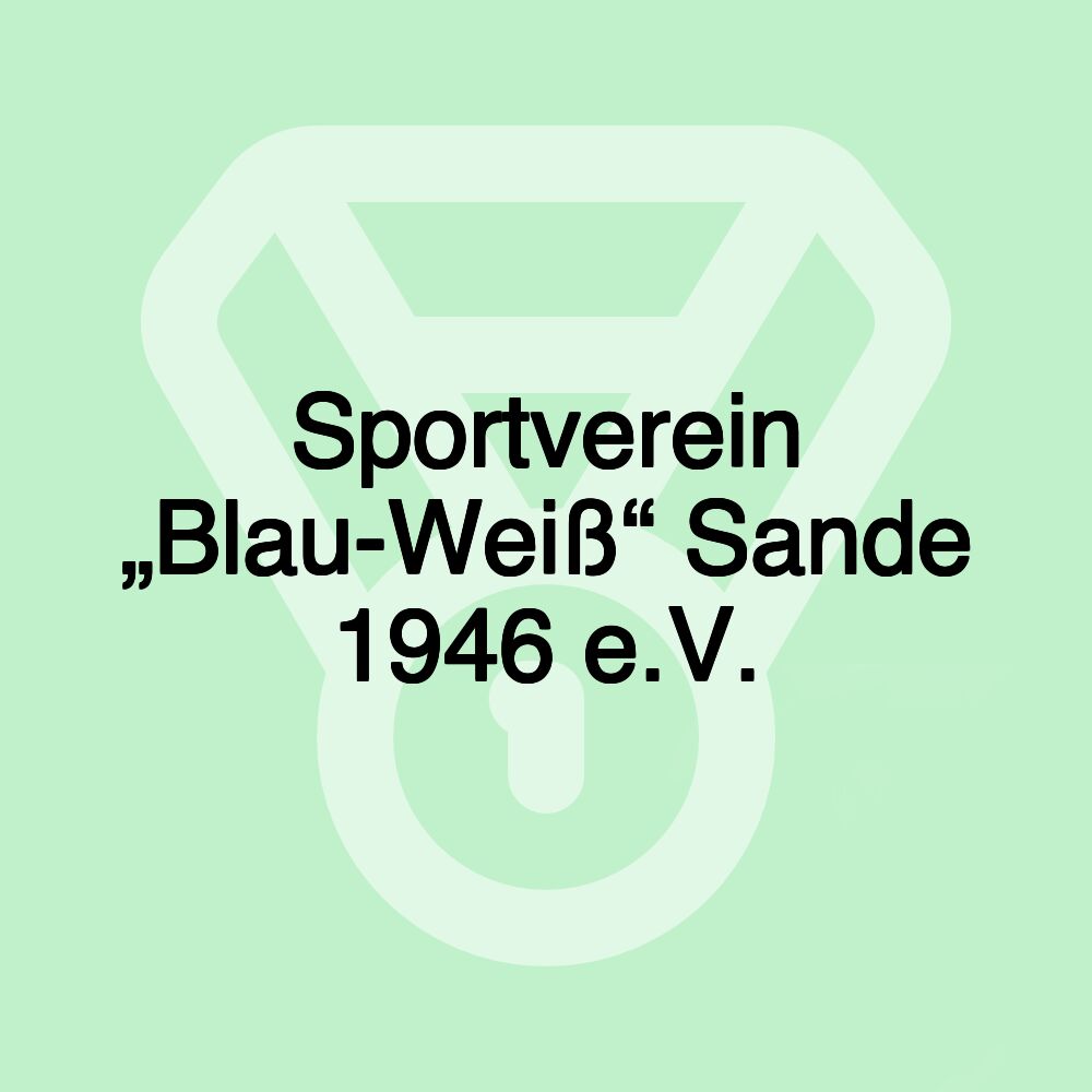 Sportverein „Blau-Weiß“ Sande 1946 e.V.