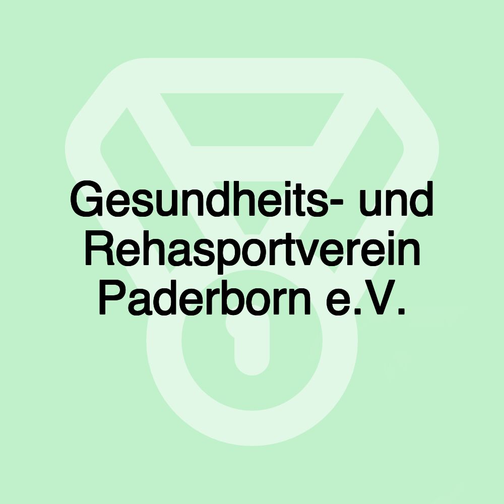 Gesundheits- und Rehasportverein Paderborn e.V.