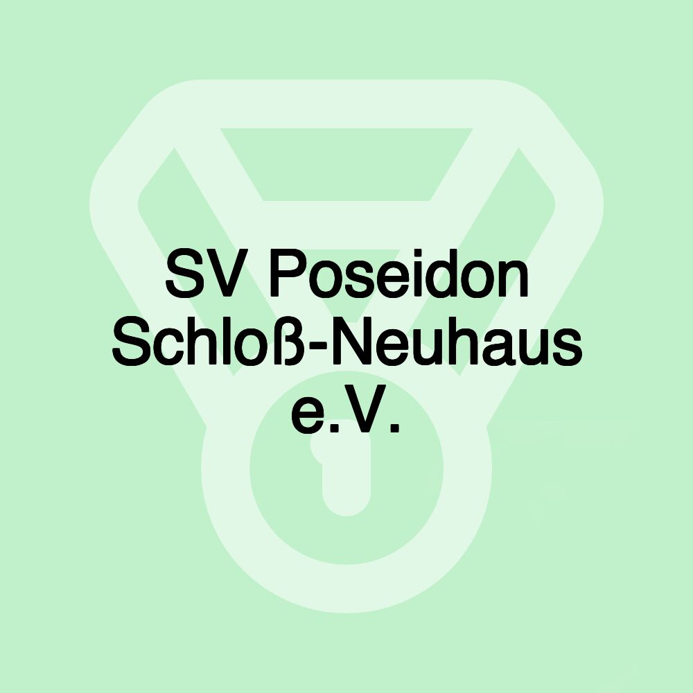 SV Poseidon Schloß-Neuhaus e.V.