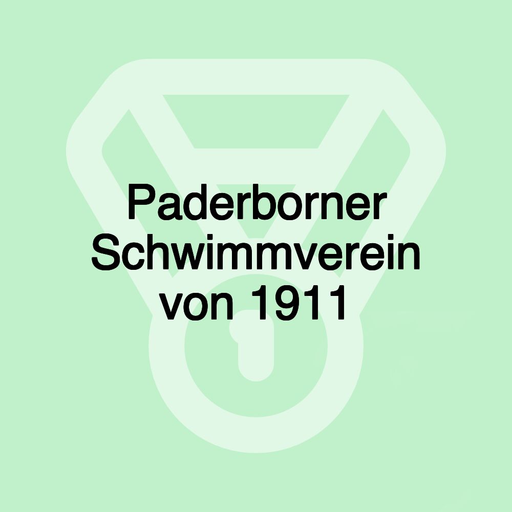 Paderborner Schwimmverein von 1911