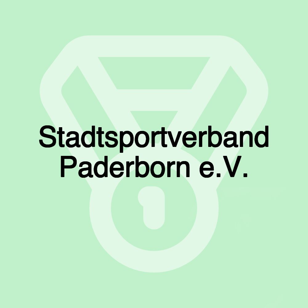 Stadtsportverband Paderborn e.V.