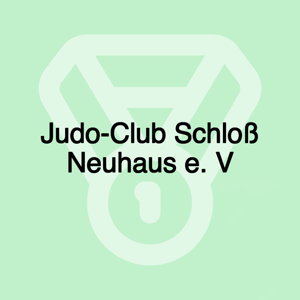 Judo-Club Schloß Neuhaus e. V