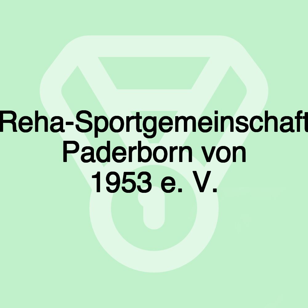 Reha-Sportgemeinschaft Paderborn von 1953 e. V.