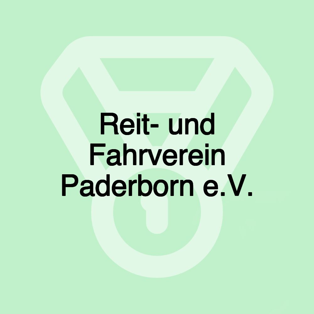 Reit- und Fahrverein Paderborn e.V.