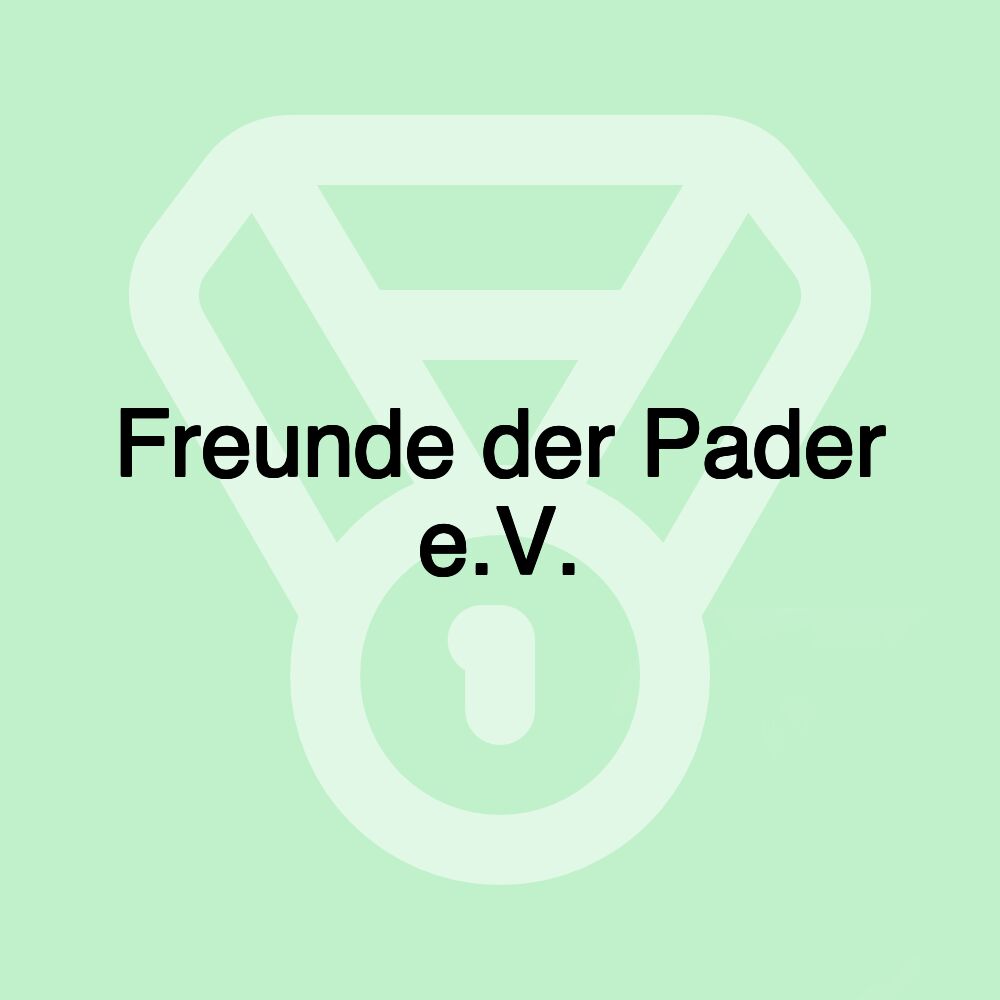 Freunde der Pader e.V.