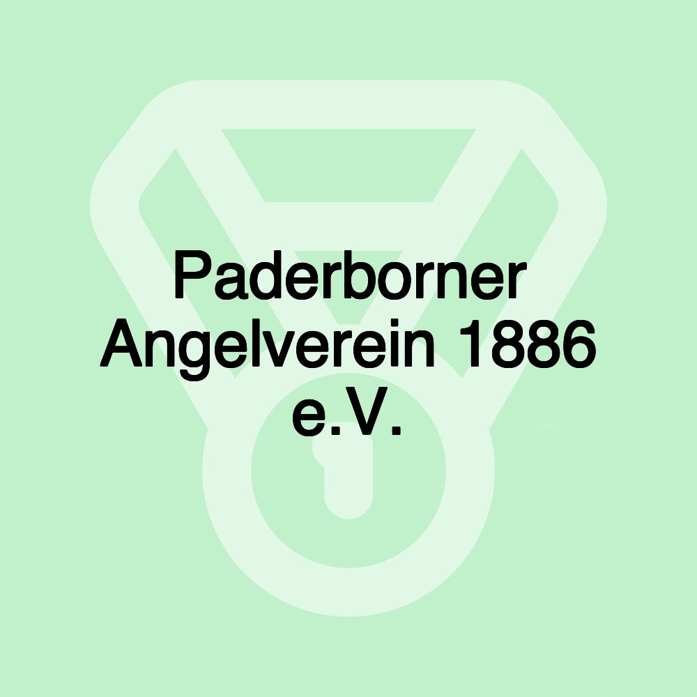 Paderborner Angelverein 1886 e.V.