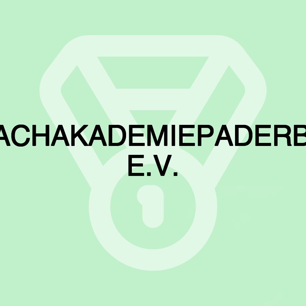 SCHACHAKADEMIEPADERBORN E.V.