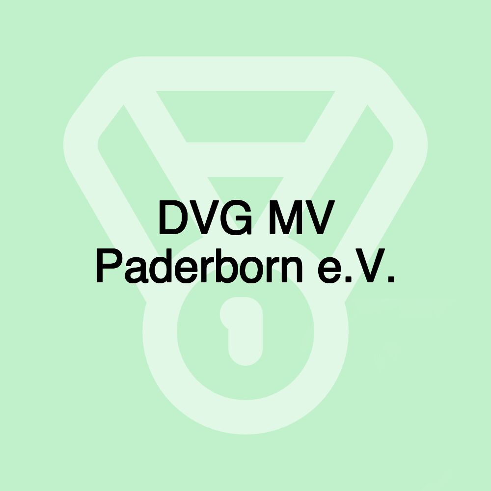 DVG MV Paderborn e.V.