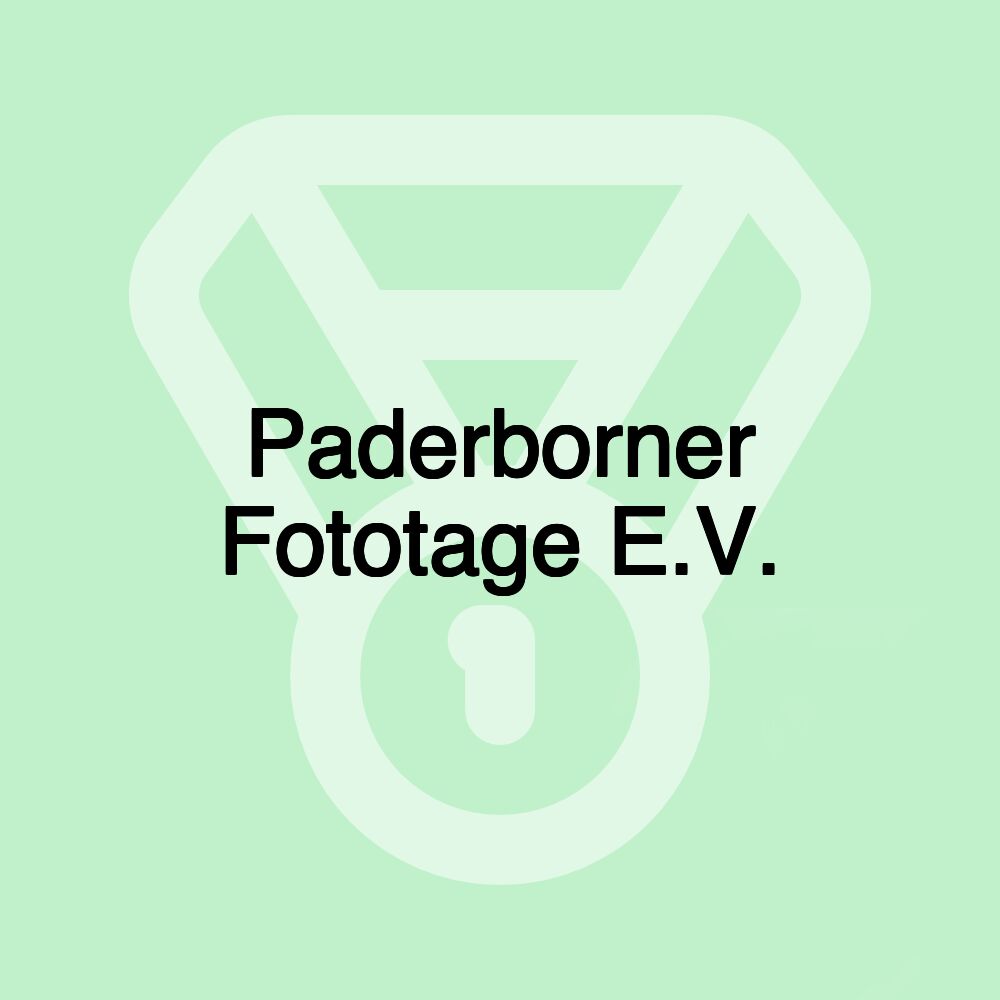 Paderborner Fototage E.V.