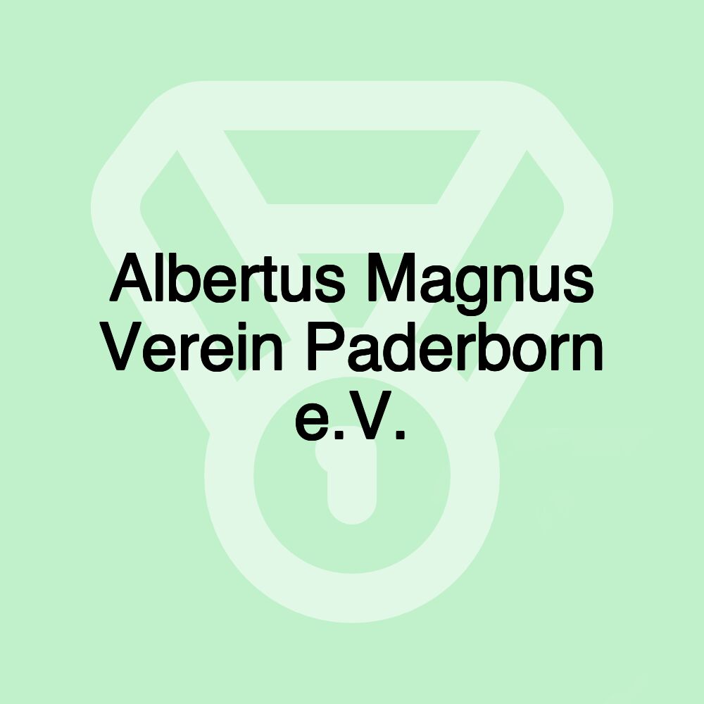 Albertus Magnus Verein Paderborn e.V.