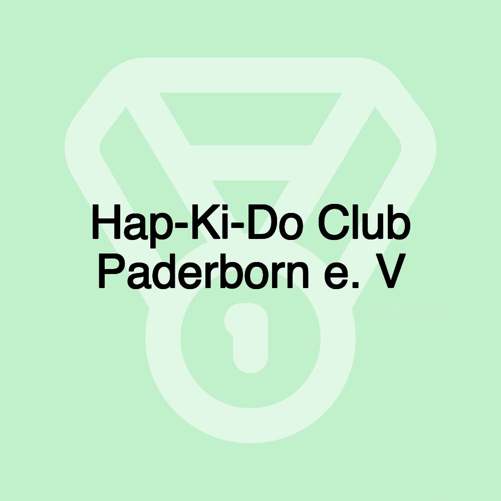 Hap-Ki-Do Club Paderborn e. V