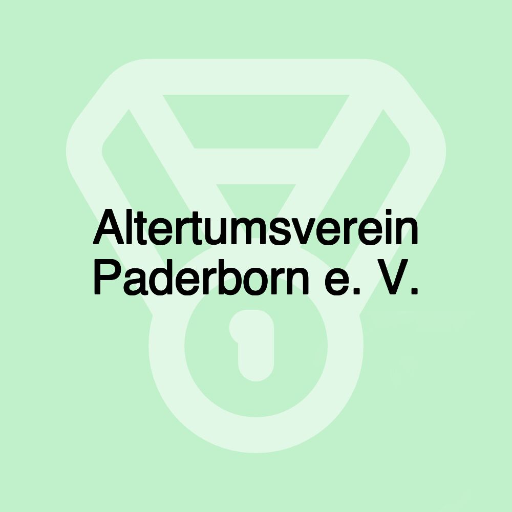 Altertumsverein Paderborn e. V.