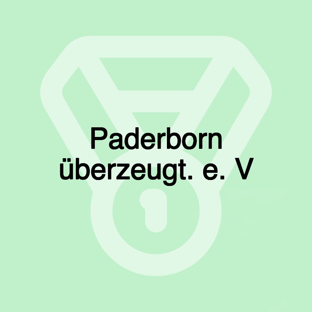 Paderborn überzeugt. e. V