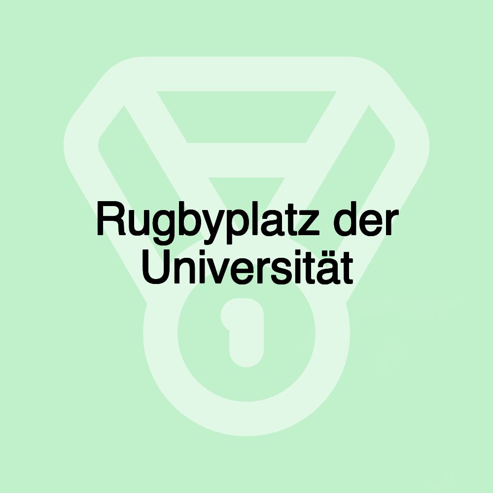 Rugbyplatz der Universität