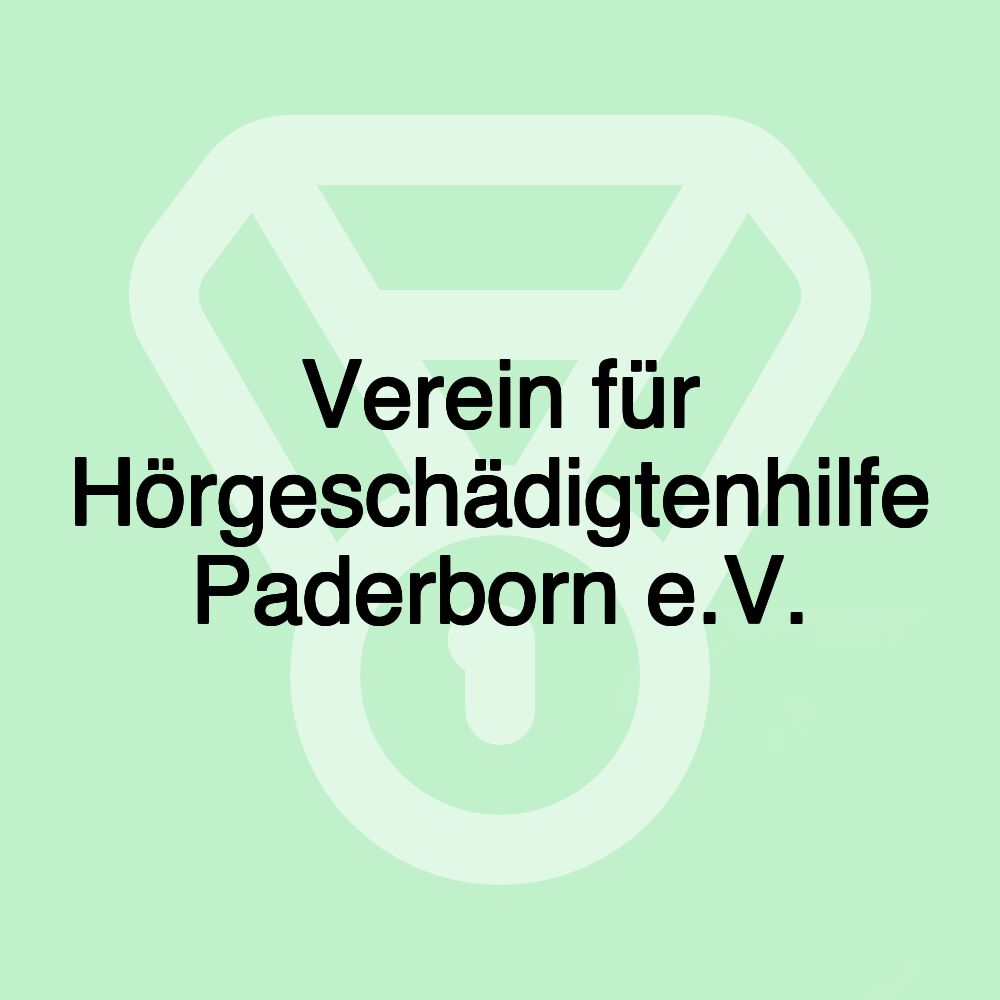 Verein für Hörgeschädigtenhilfe Paderborn e.V.