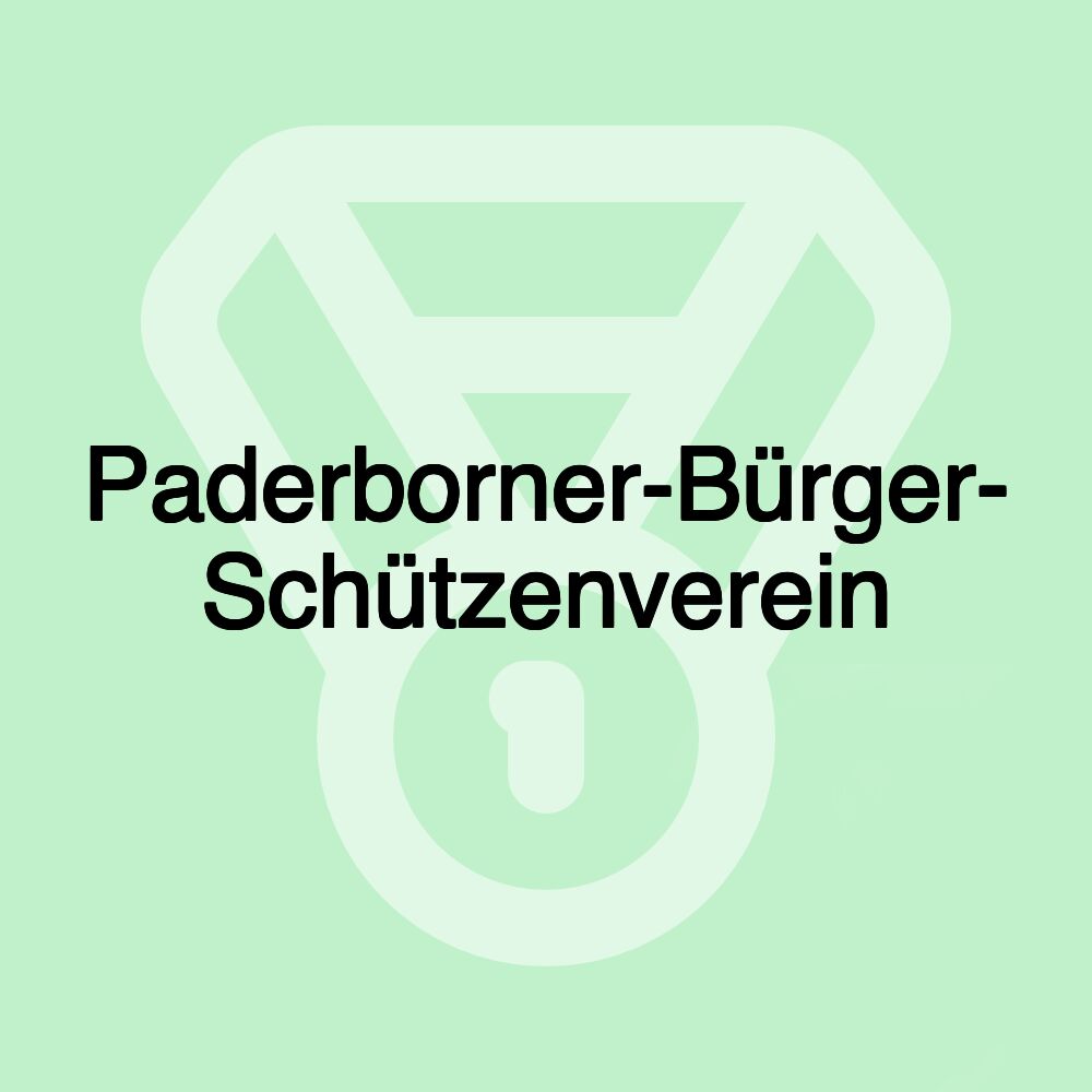 Paderborner-Bürger- Schützenverein