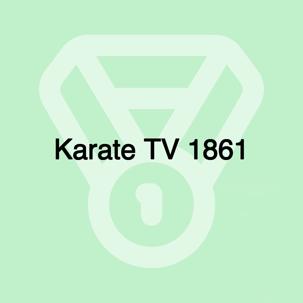 Karate TV 1861