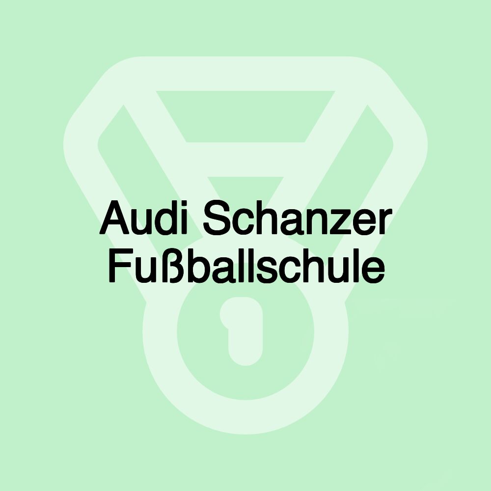 Audi Schanzer Fußballschule