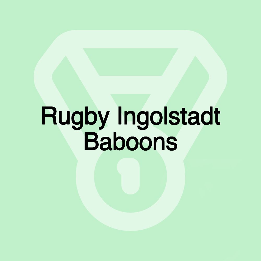 Rugby Ingolstadt Baboons