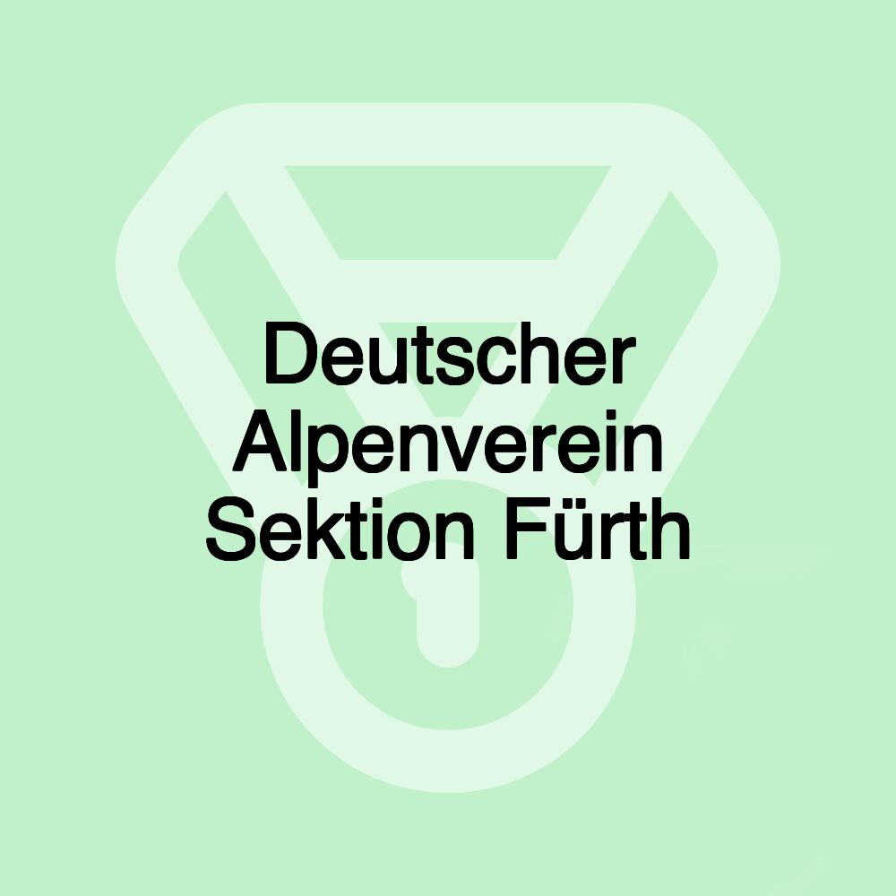 Deutscher Alpenverein Sektion Fürth