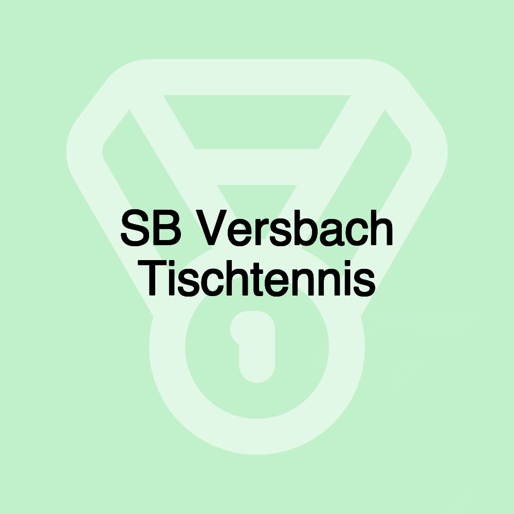 SB Versbach Tischtennis