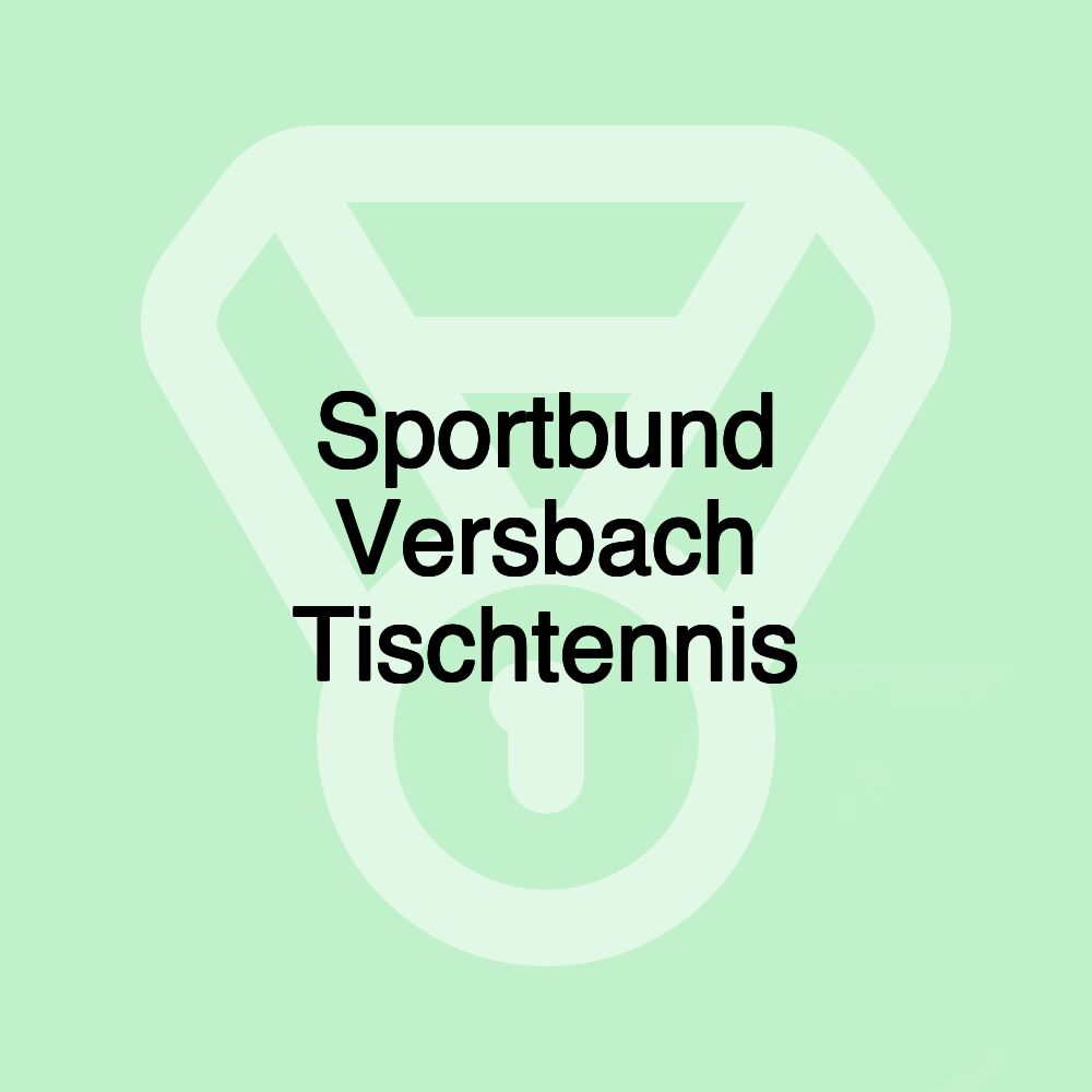 Sportbund Versbach Tischtennis