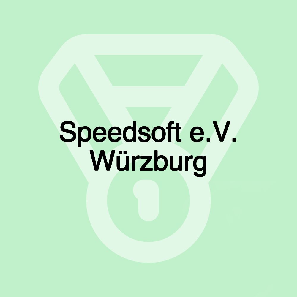 Speedsoft e.V. Würzburg