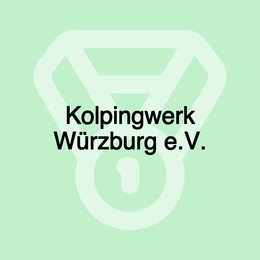 Kolpingwerk Würzburg e.V.