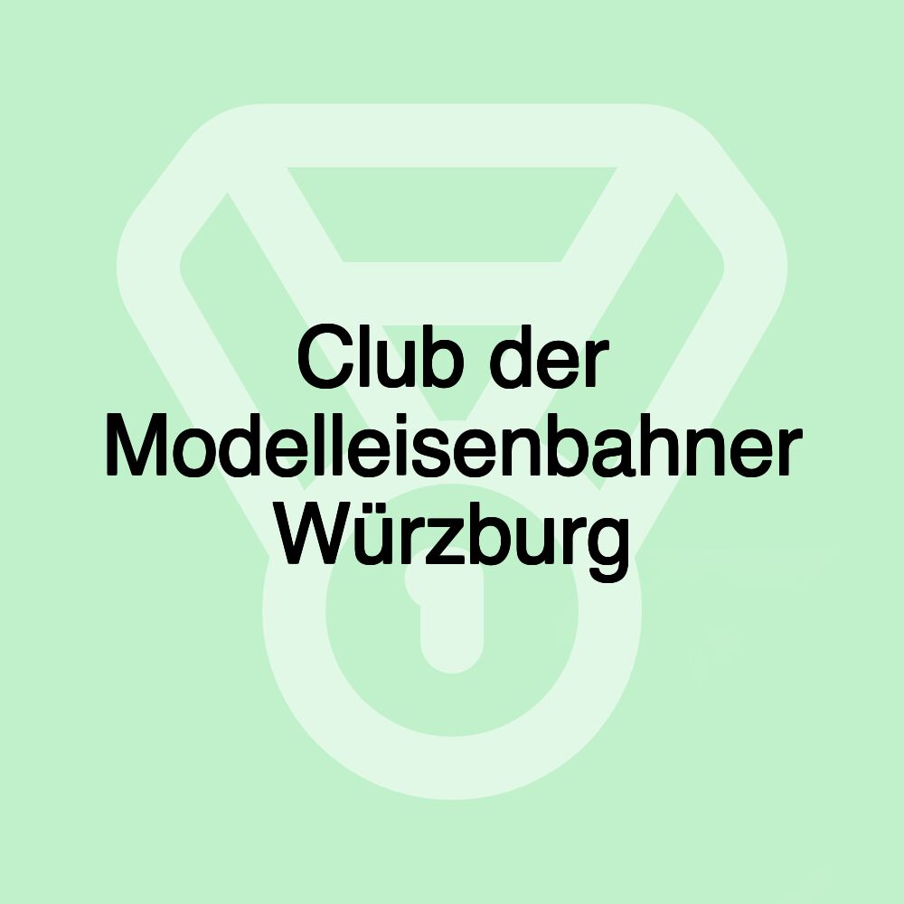 Club der Modelleisenbahner Würzburg