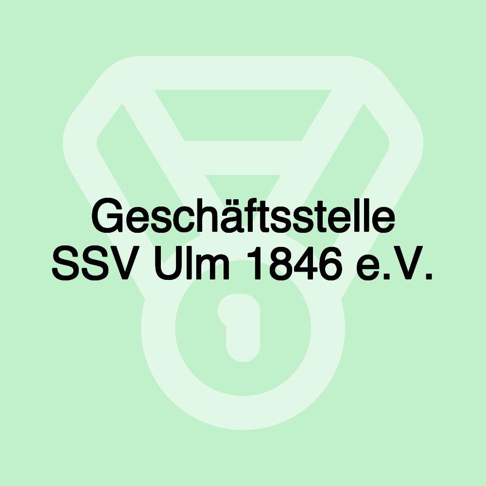 Geschäftsstelle SSV Ulm 1846 e.V.