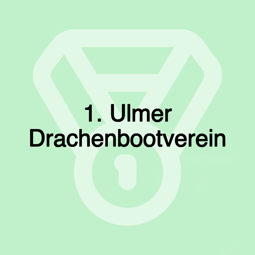 1. Ulmer Drachenbootverein