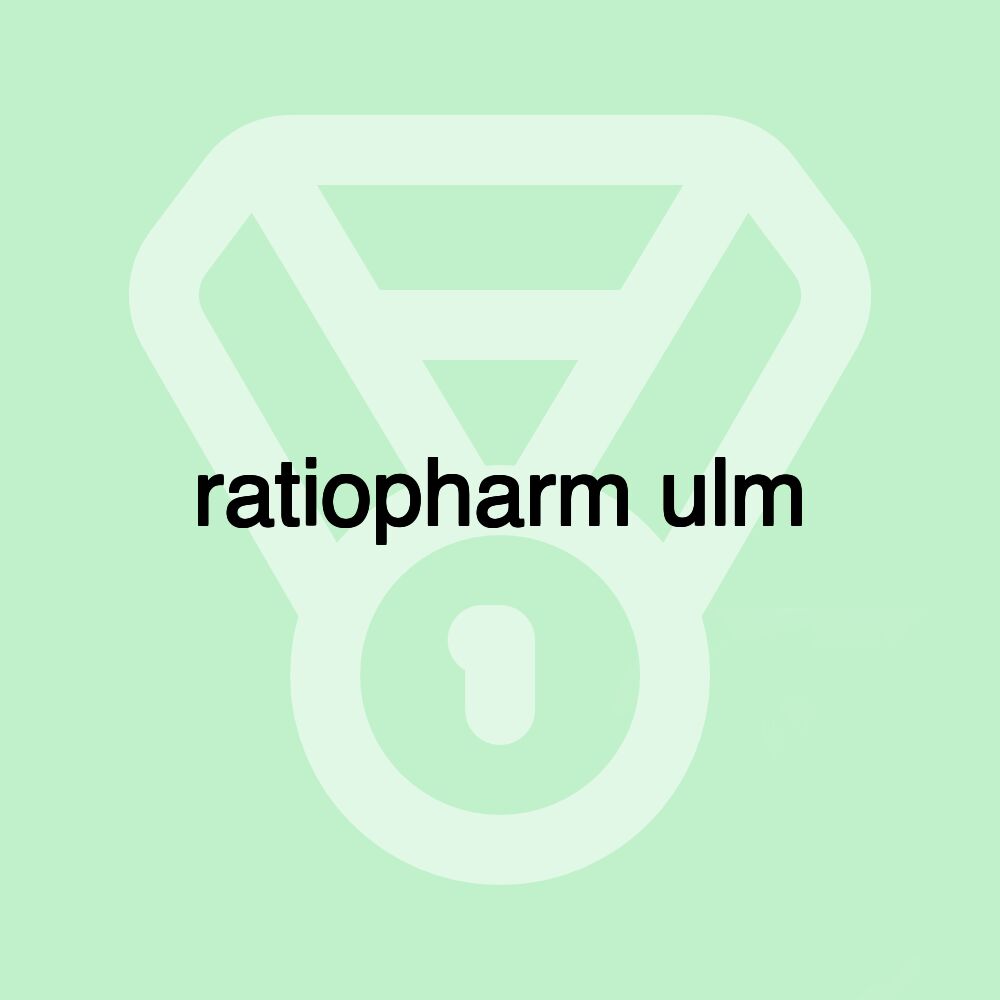 ratiopharm ulm