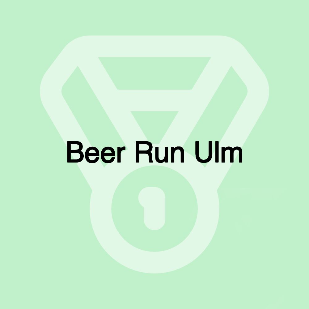 Beer Run Ulm