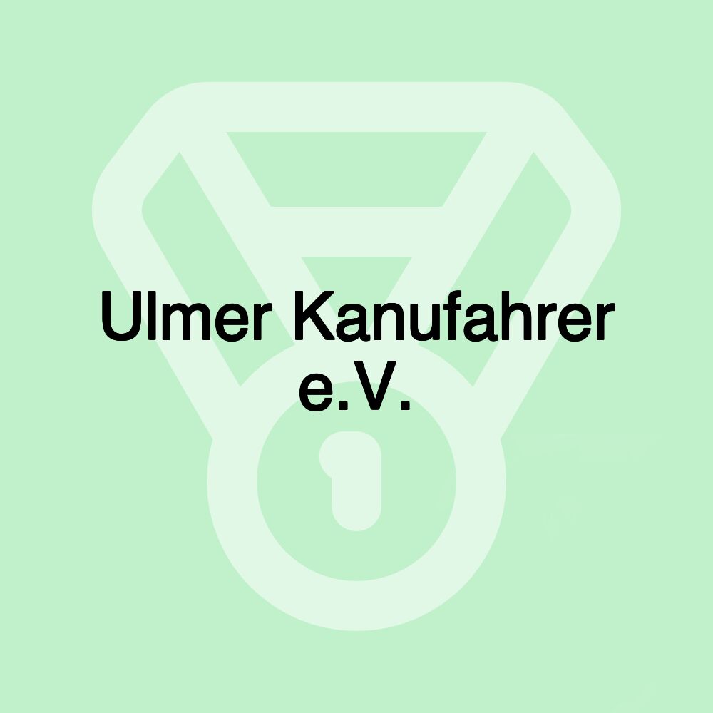 Ulmer Kanufahrer e.V.