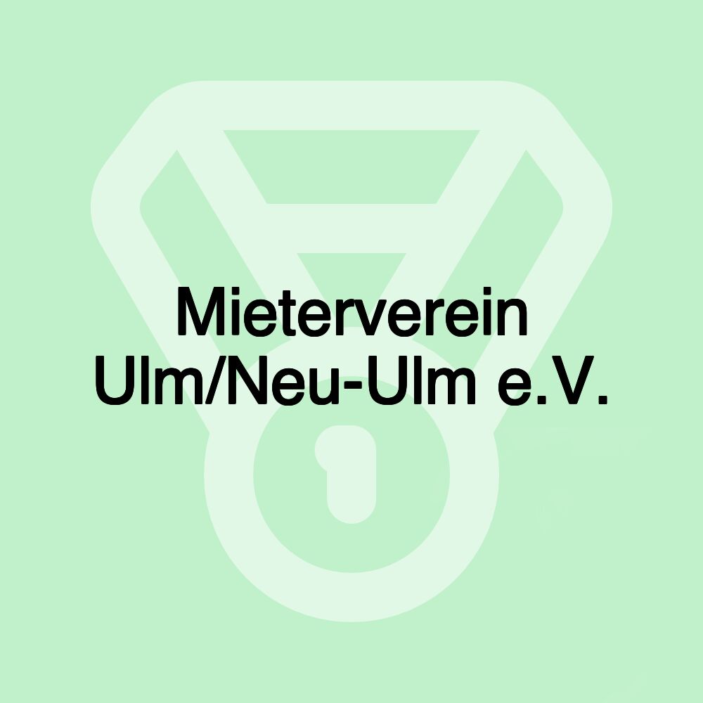 Mieterverein Ulm/Neu-Ulm e.V.