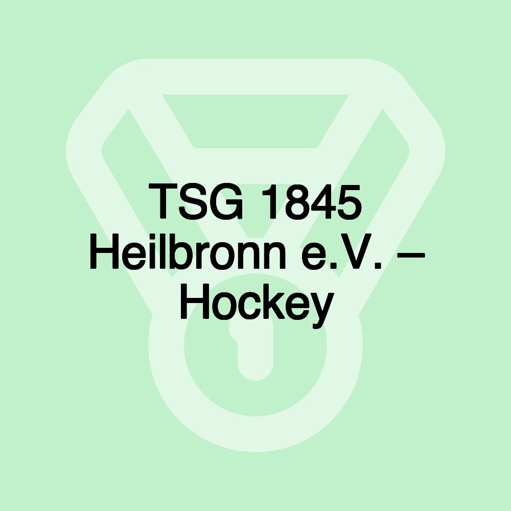 TSG 1845 Heilbronn e.V. – Hockey