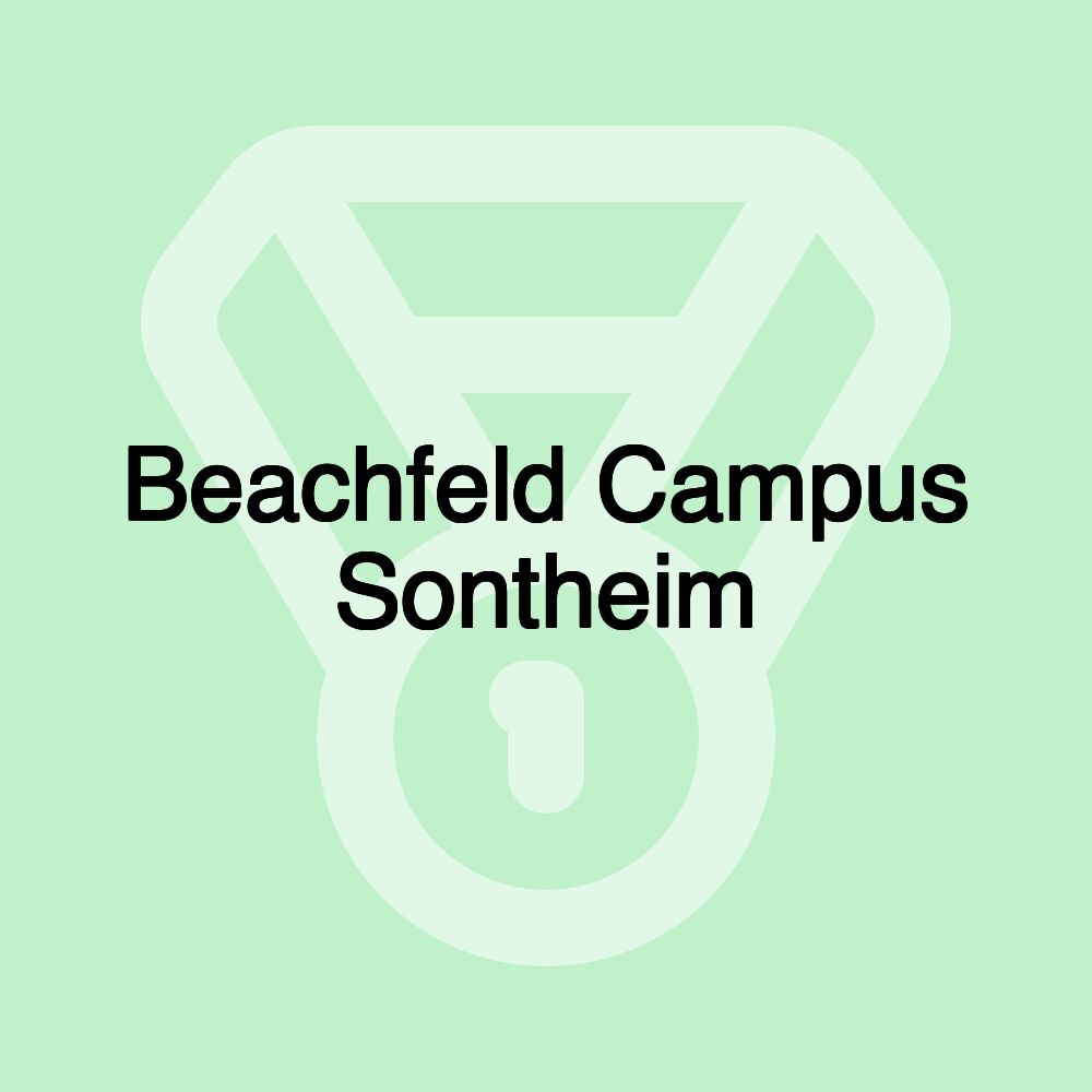 Beachfeld Campus Sontheim