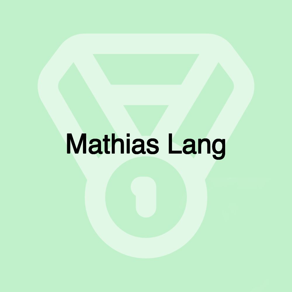 Mathias Lang