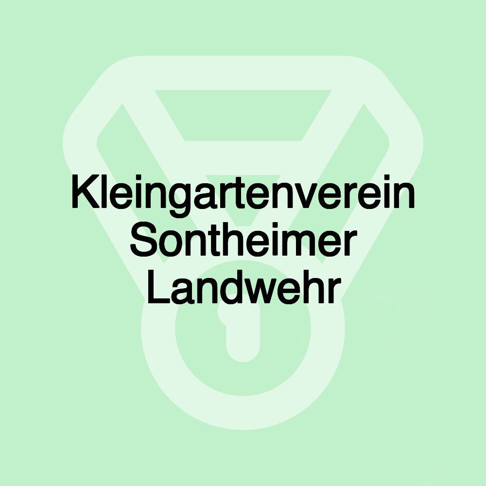 Kleingartenverein Sontheimer Landwehr