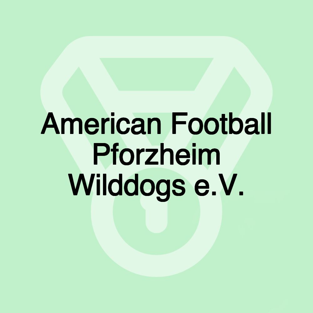 American Football Pforzheim Wilddogs e.V.