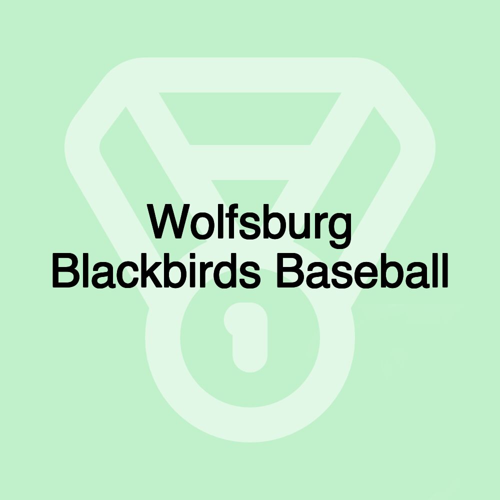 Wolfsburg Blackbirds Baseball