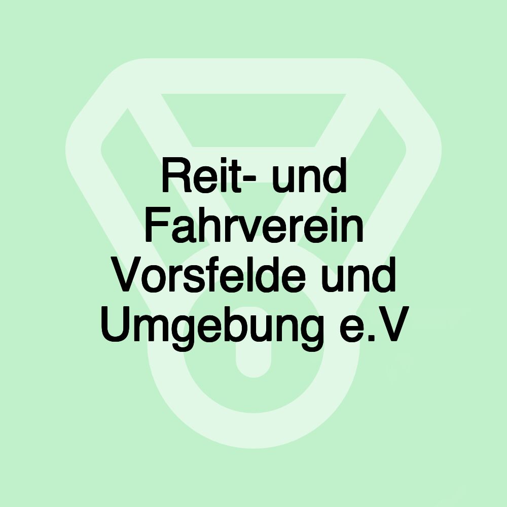 Reit- und Fahrverein Vorsfelde und Umgebung e.V