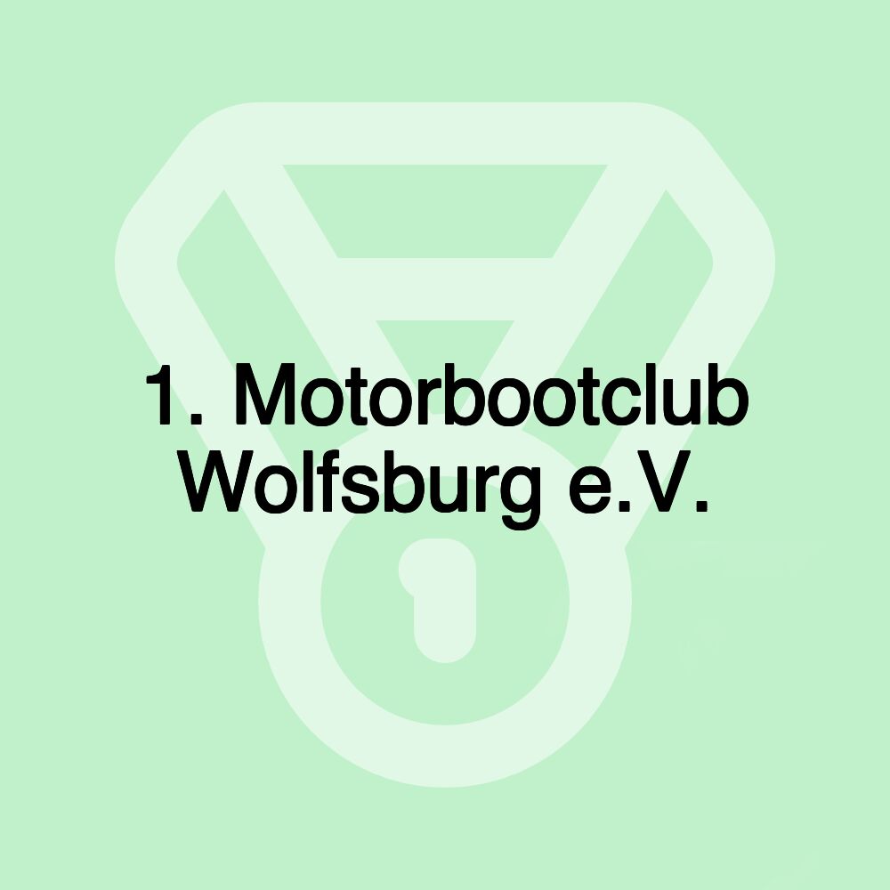 1. Motorbootclub Wolfsburg e.V.