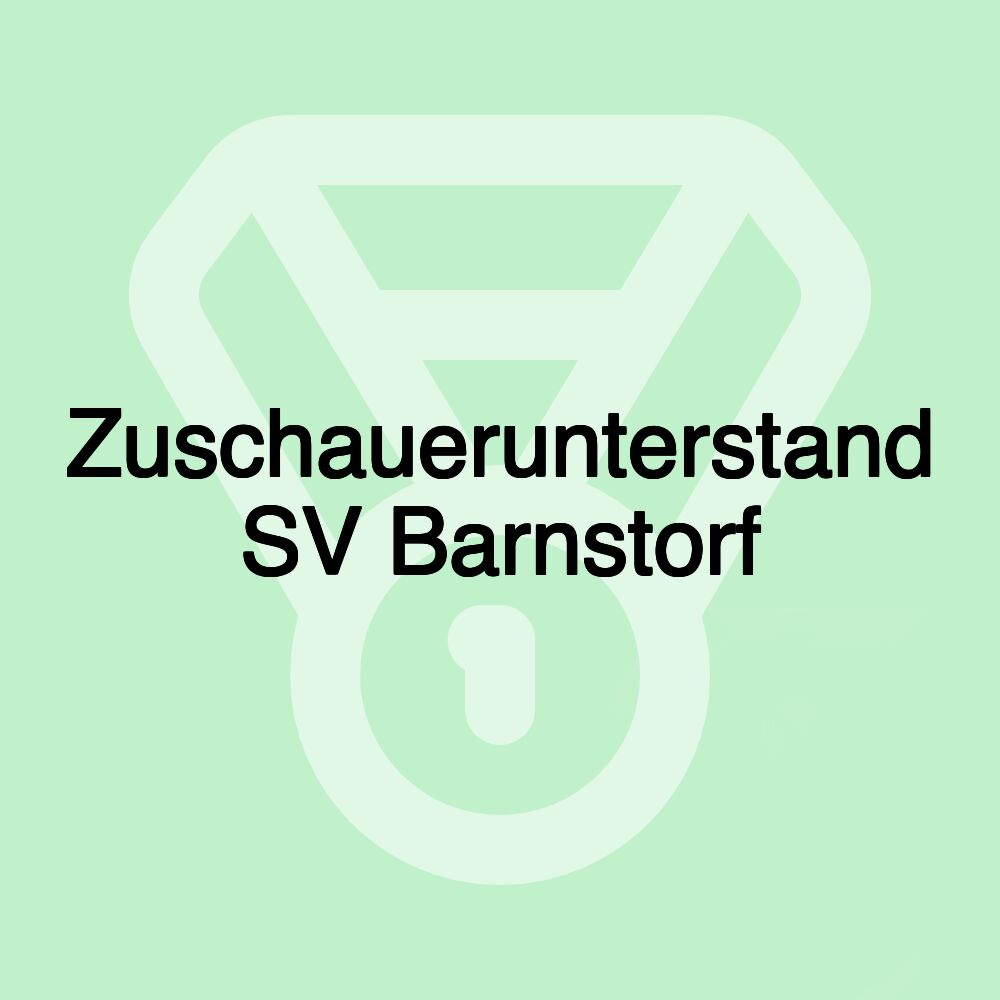 Zuschauerunterstand SV Barnstorf