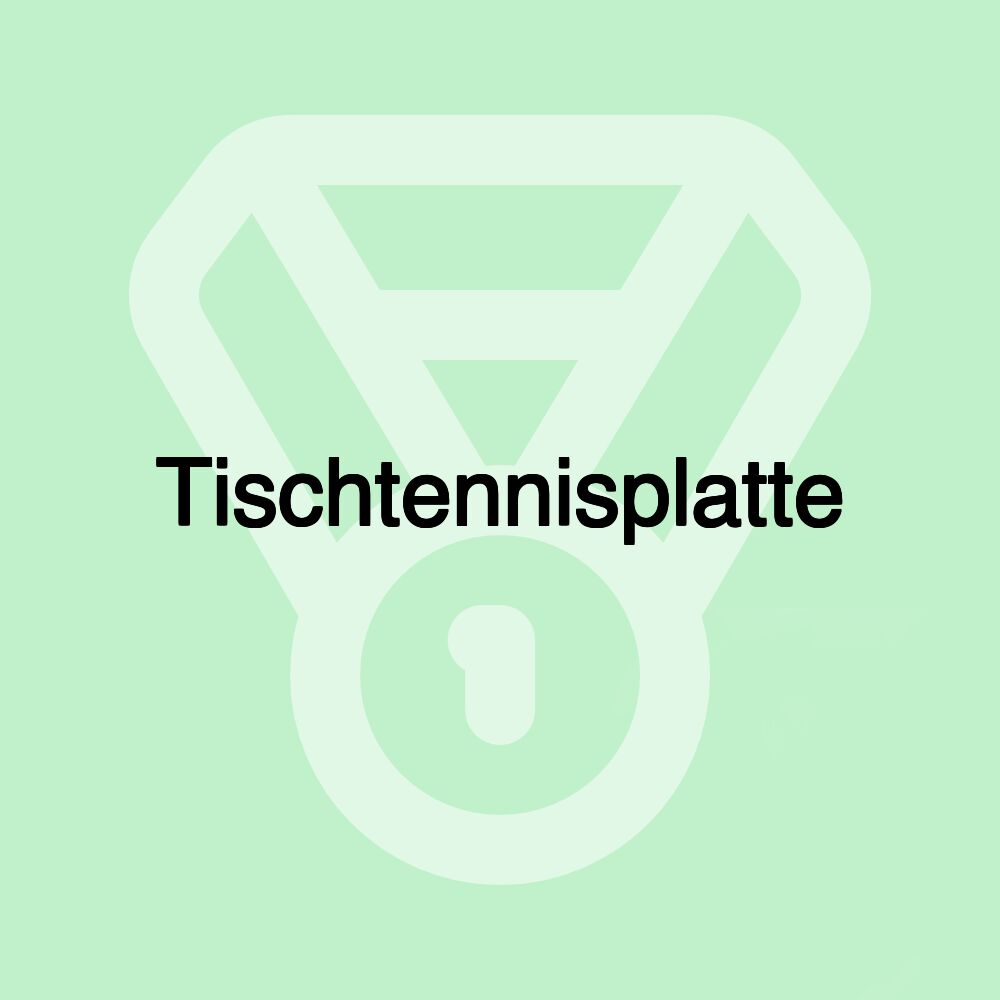 Tischtennisplatte