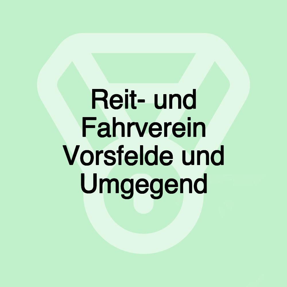 Reit- und Fahrverein Vorsfelde und Umgegend